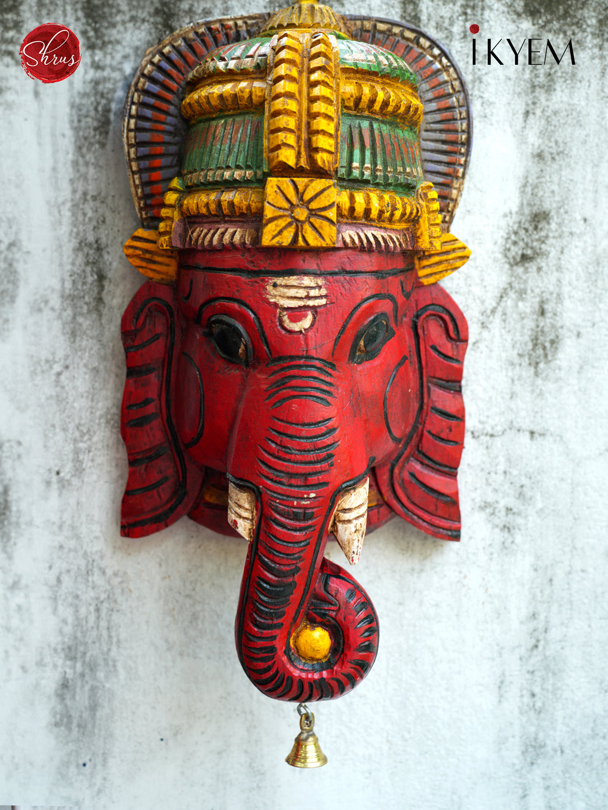 Wooden Elephant Wall  Hanging