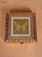 8 Inch Butterfly Design Printed Dry fruit Storage Box 