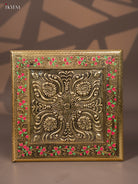8 Inch Floral Design Printed Dry Fruit Box with Four Compartments 2