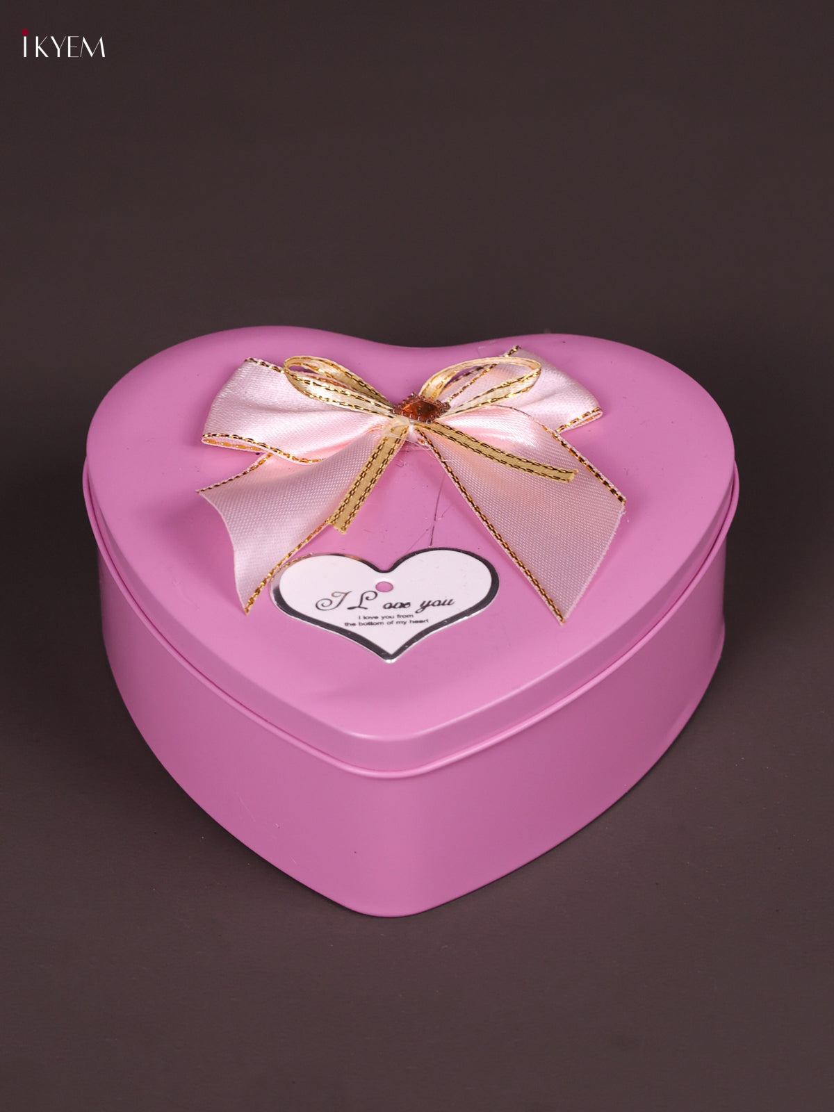 Adorable Lilac Heart Gift Box
