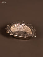 Antique Finish German Silver Vilakku 2