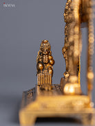 Antique Gold Plated 4 Inch Ram Dharbar Idol 2