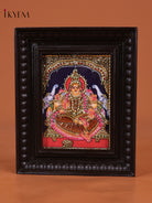 Artistic Goddess Gajalakshmi Tanjore Painting