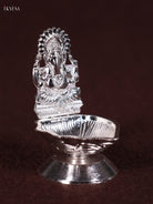 Beautiful Silver Plated Lord Ganesha Kuthu Vilakku 2