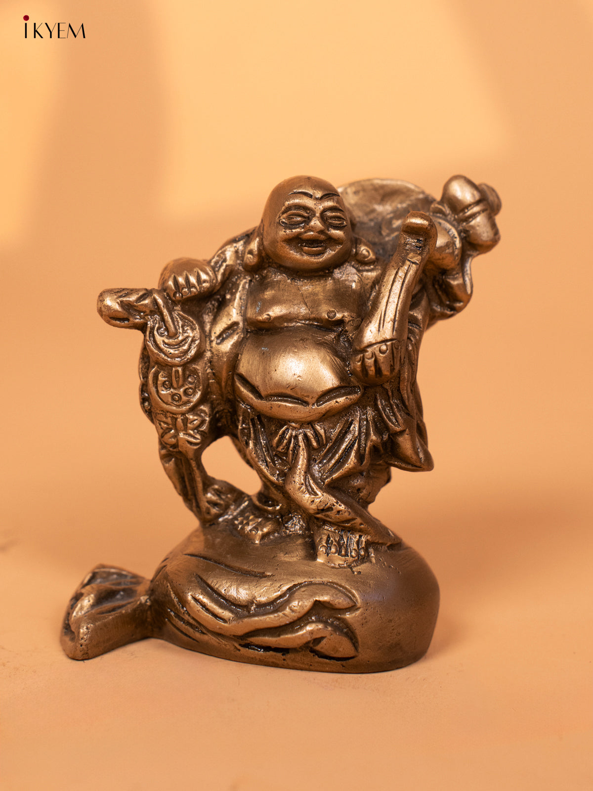 Ancient Antique Finish Laughing Buddha for happy homes