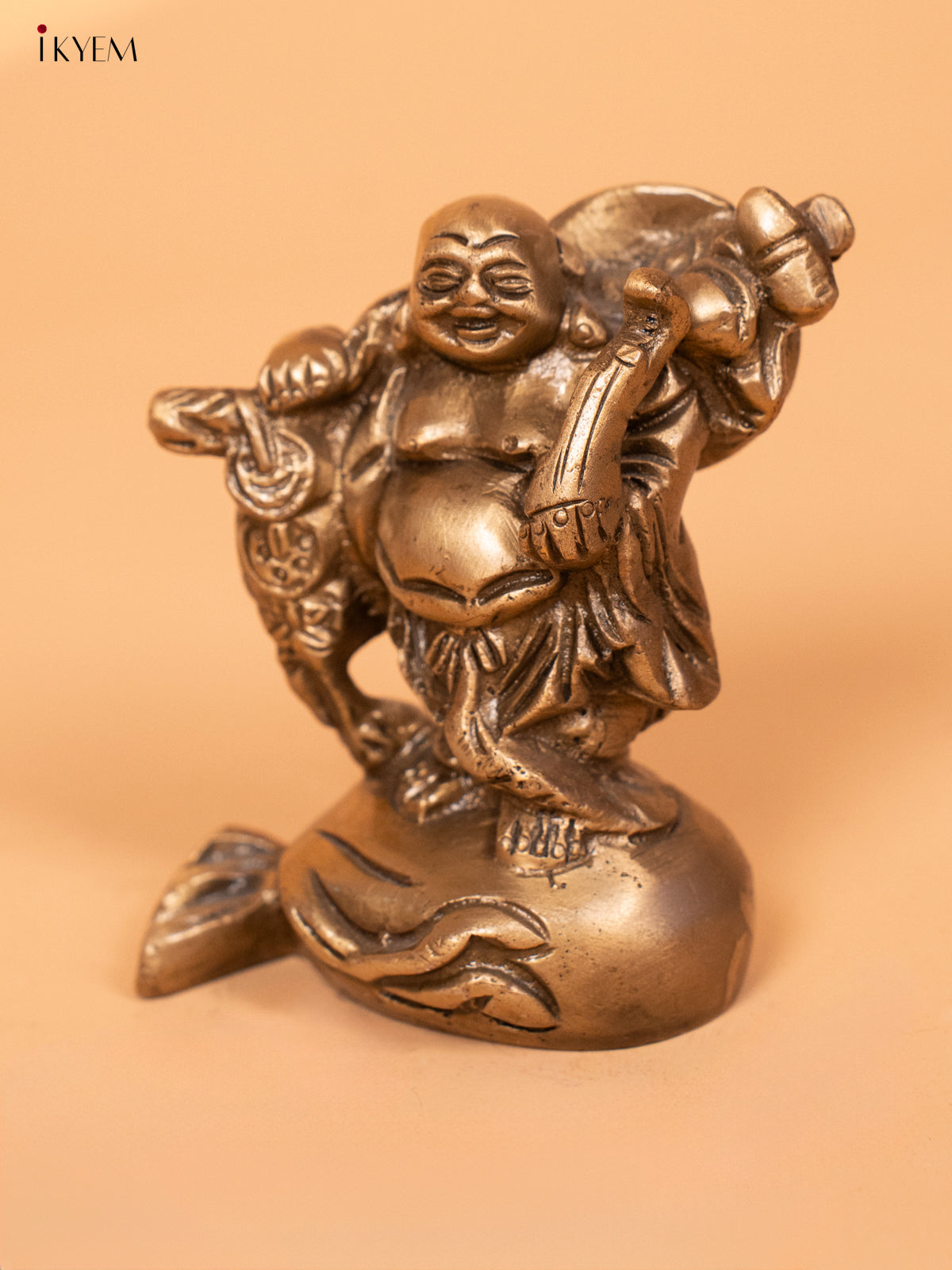 Ancient Antique Finish Laughing Buddha for happy homes