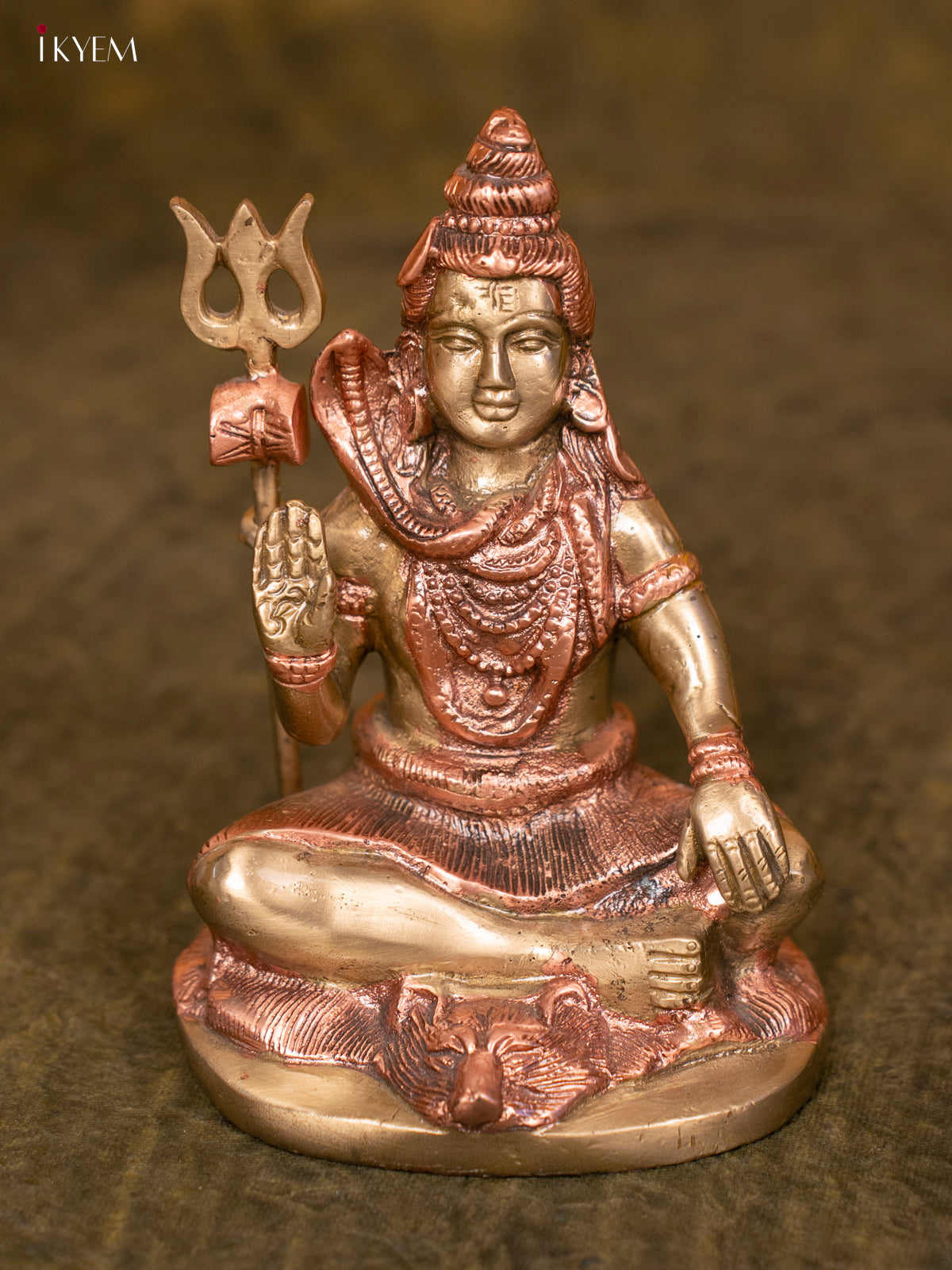 Lord Shiva in Dual tone (Brass & Copper), Feature rich. Perfect for your pooja room