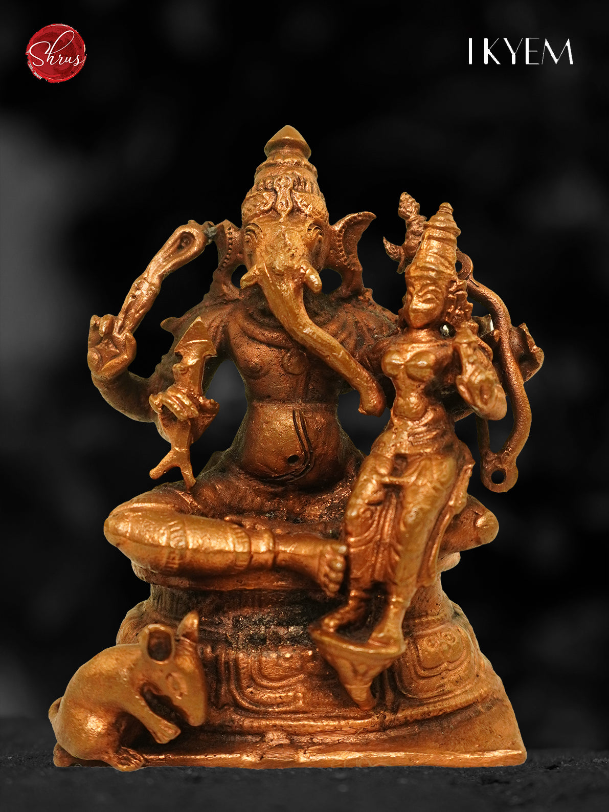 Ancient Antique Finish- Ganesh Lakshmi