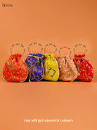 Chic Festive Return Gift Combos In A Embroidered Potli Bag 