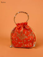 Chic Festive Return Gift Combos In A Embroidered Potli Bag 1