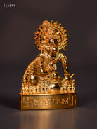 Cute Gold Plated Laddu Gopal Idol 1