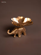 Cute Metal Elephant Shaped Candle Holder 1