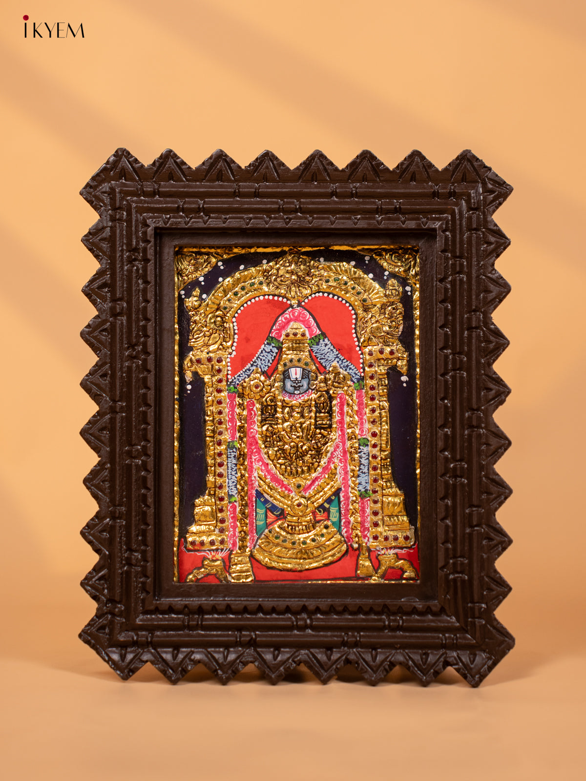 Balaji - Tanjore Painting  (11x9)  - KD17147