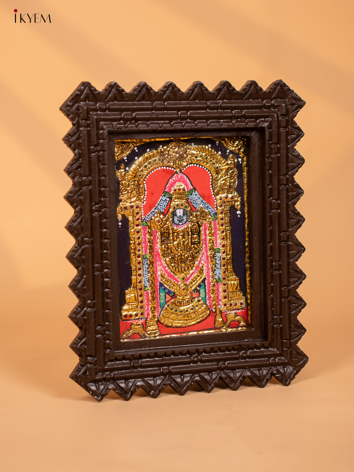 Balaji - Tanjore Painting  (11x9)  - KD17147