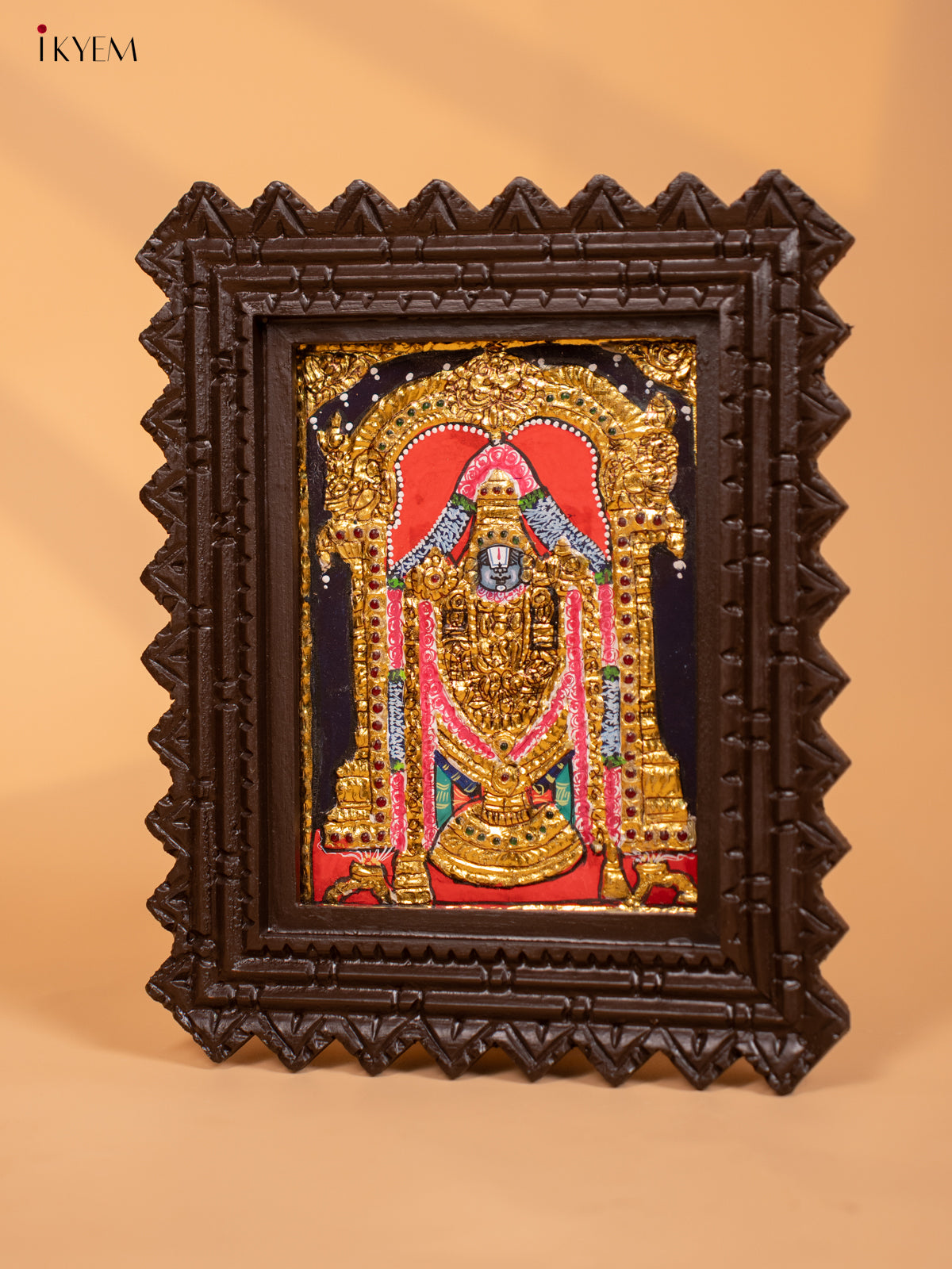 Balaji - Tanjore Painting  (11x9)  - KD17147