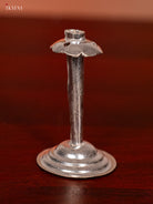Divine 4 Inches German Silver Pooja Thali Set 1