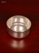 Divine 4 Inches German Silver Pooja Thali Set 2