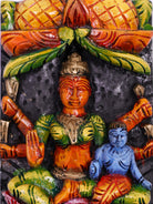 Divine Hand Painted Ashtalakshmi Wooden Vertical Set 3