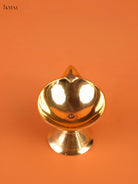 Elegant 1.5 Inch Brass Diya 1