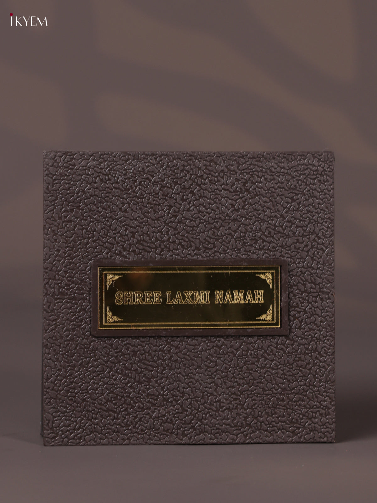 Elegant Dark Color Paduka Box With Goddess Lakshmi Picture & Footprints 3