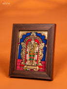 Ethnic Reverse Glass Painted Lord Murugan Wall Hanging Frame 1
