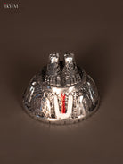 Exquisite German Silver Tirupati Balaji Padukas 1
