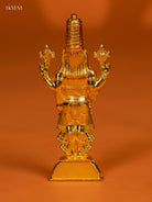 Exquisite Gold Plated Tirupati Balaji Idol 3