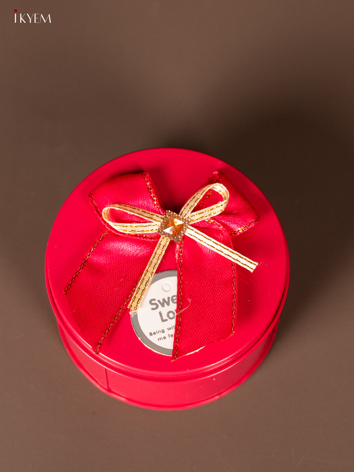 Exquisite Pink Round Gift Box