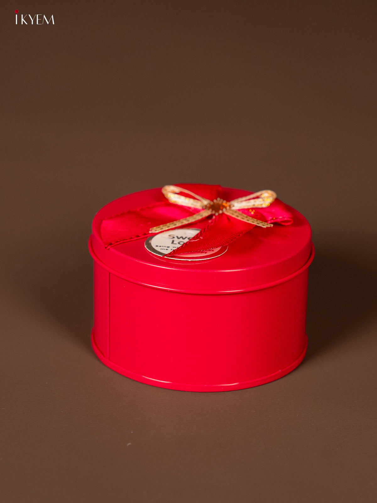 Exquisite Pink Round Gift Box 1