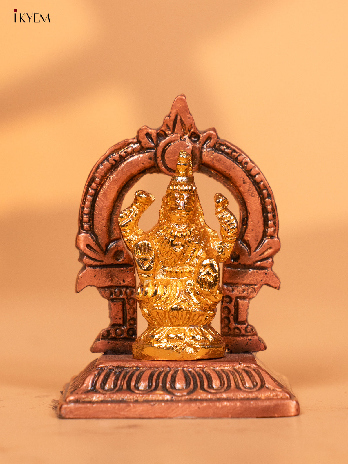 24 Kt Gold Coated Lakshmi for Gifting and Car Dashboard