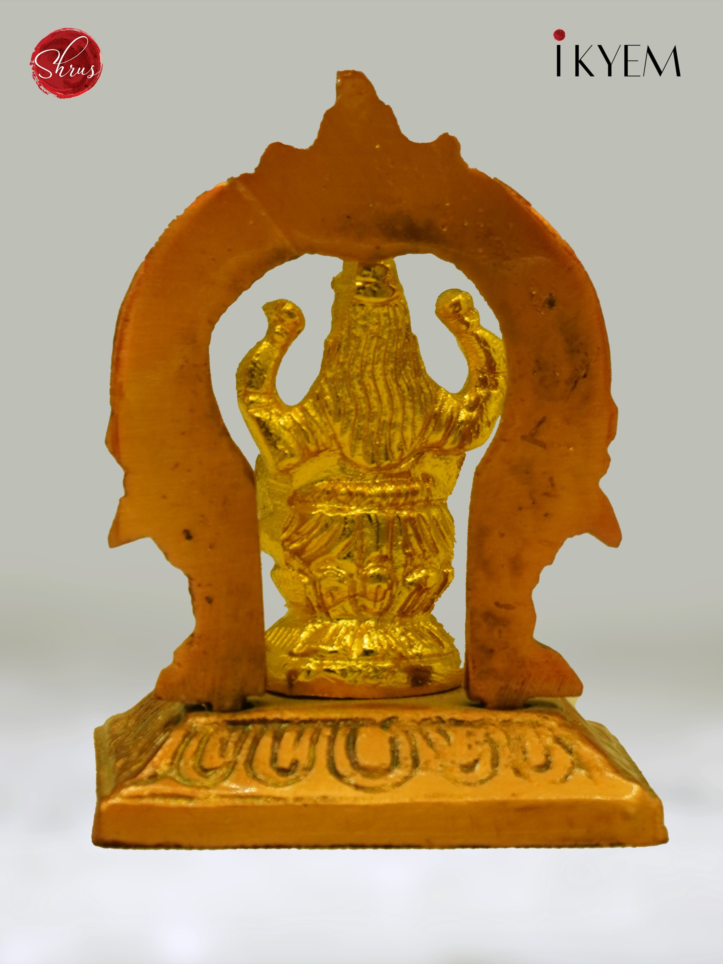 24 Kt Gold Coated Lakshmi for Gifting and Car Dashboard - Shop on ShrusEternity.com