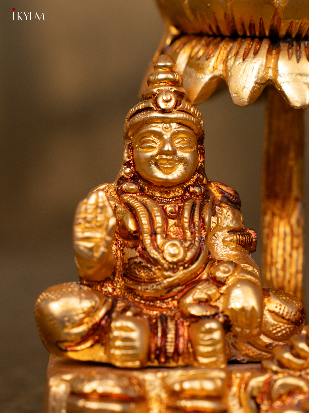 Antique Matte Gold- Lakshmi Kuber