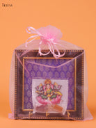 Gorgeous Framed Key Holder Pink Organza Gift Pouch Combo 2