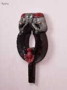 Gorgeous Wooden Hand Carved Elephant Mirror Frame 1