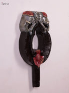 Gorgeous Wooden Hand Carved Elephant Mirror Frame 2