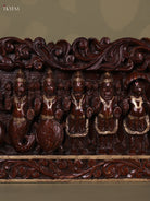 Handcrafted Divine Dasavatharam Wooden Panel 4