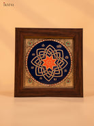 Hridaya Kamalam Reverse Glass Painted Frame - (6x6) 