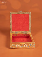 Intricate MultiColor Oxidized Floral Wooden Trinket Box