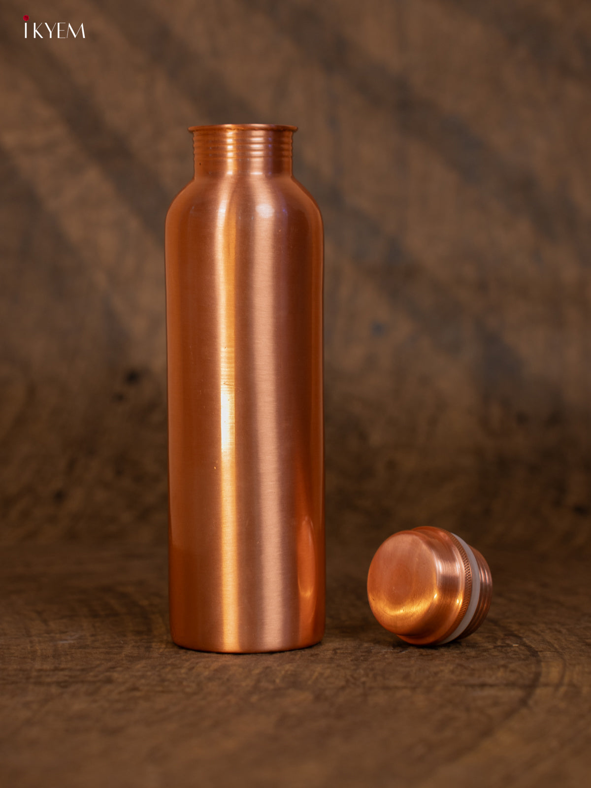 Copper water bottle 1 litre 11 Inch- KA07118