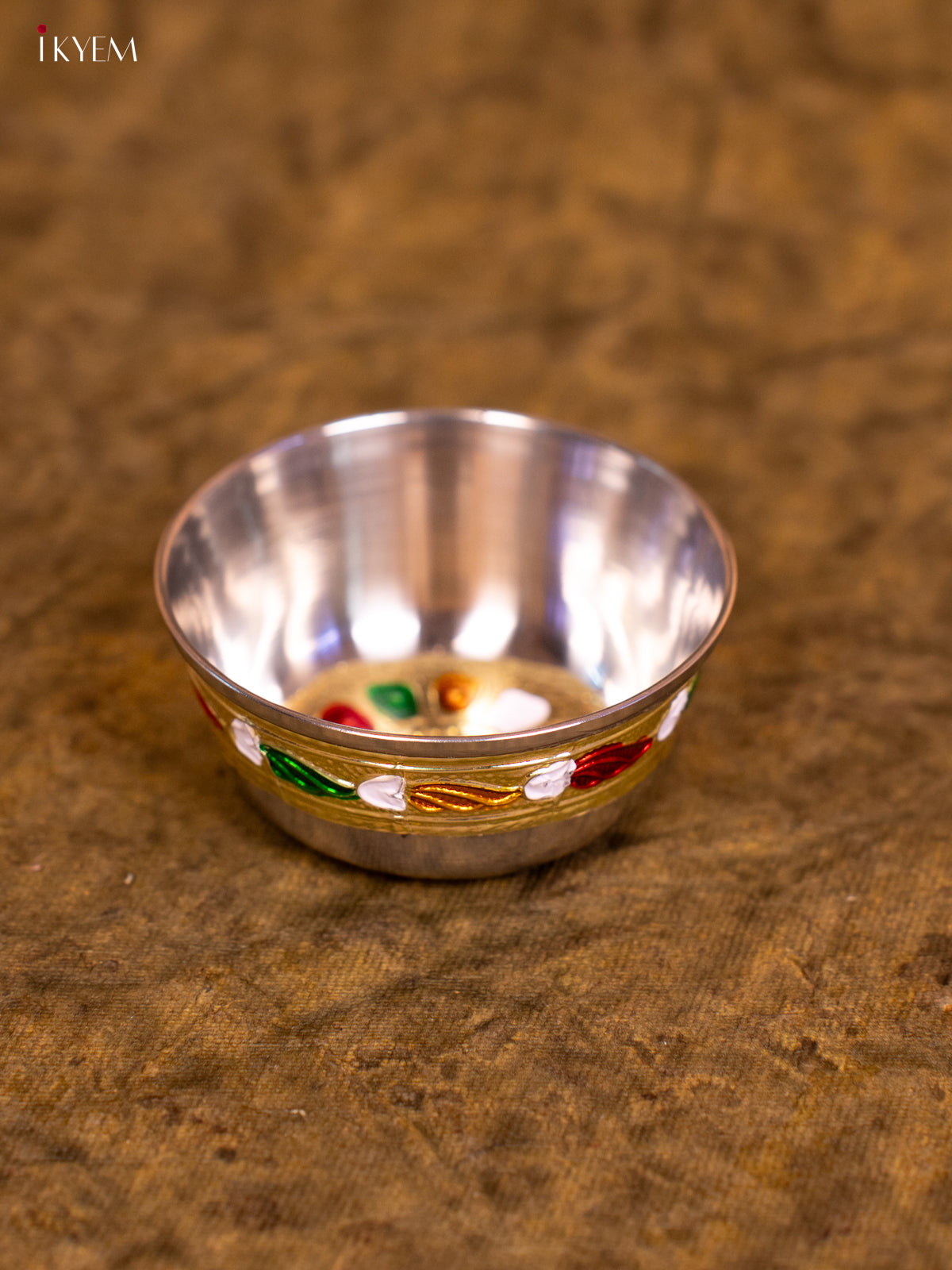 Meenakari Katori - Gold - KA08121