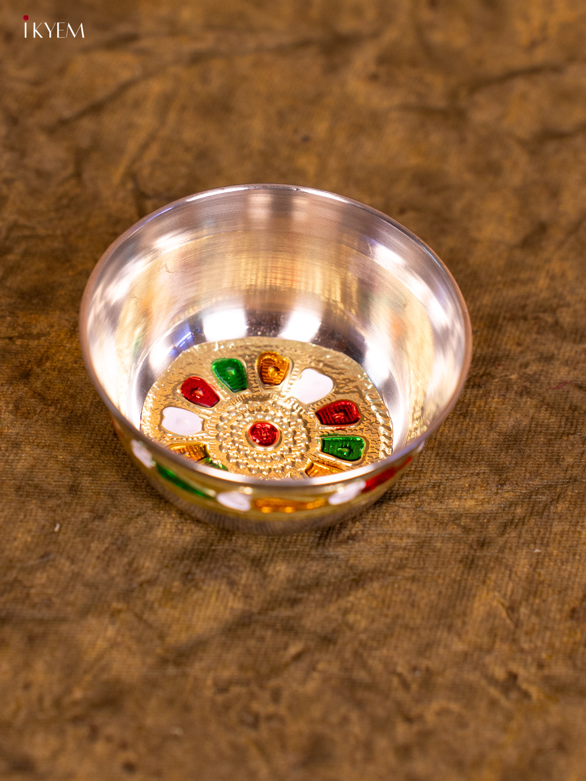 Meenakari Katori - Gold - KA08121