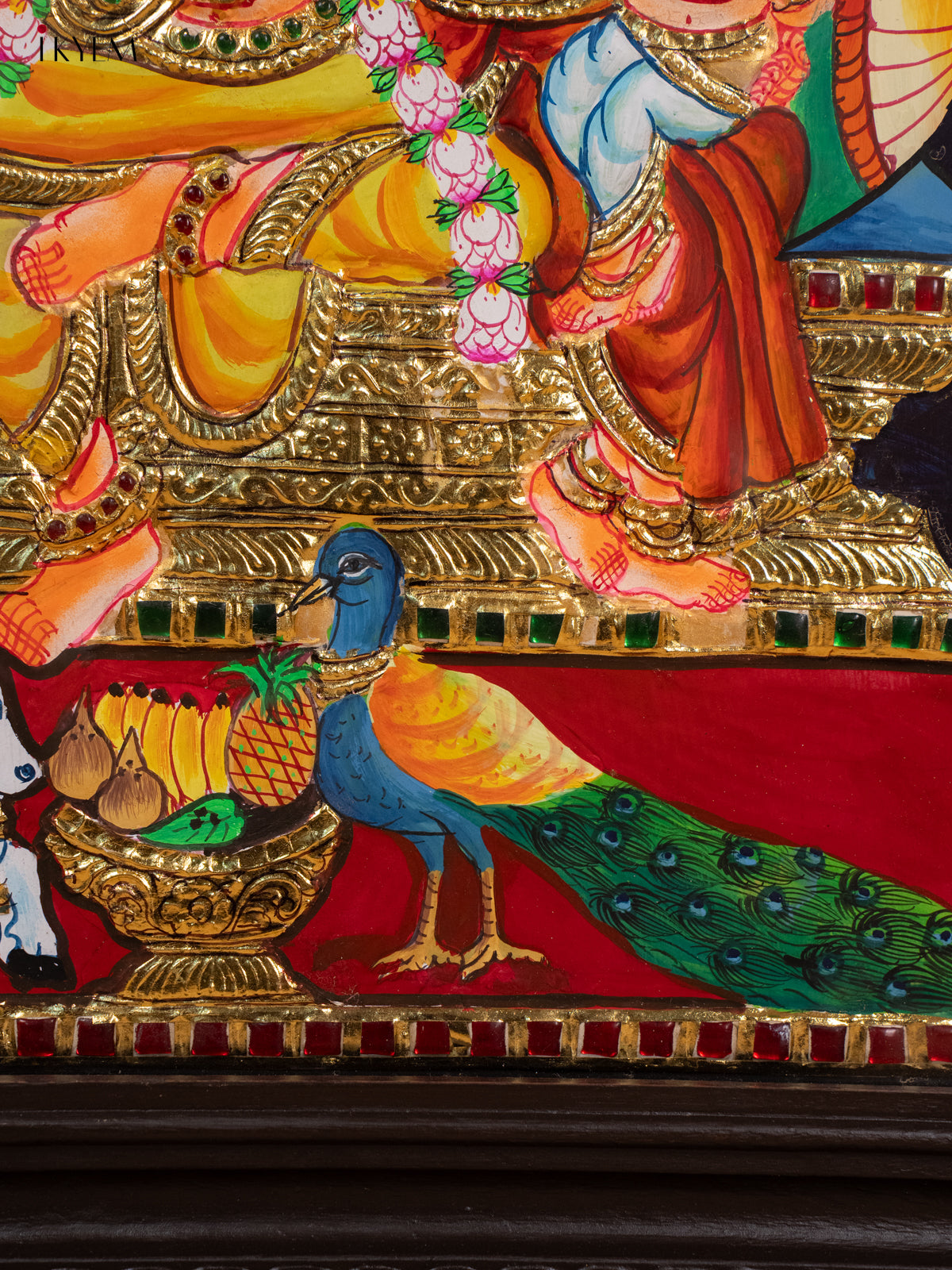 Sivan Parvathi Family - Tanjore Painting (24x20) - KB01159