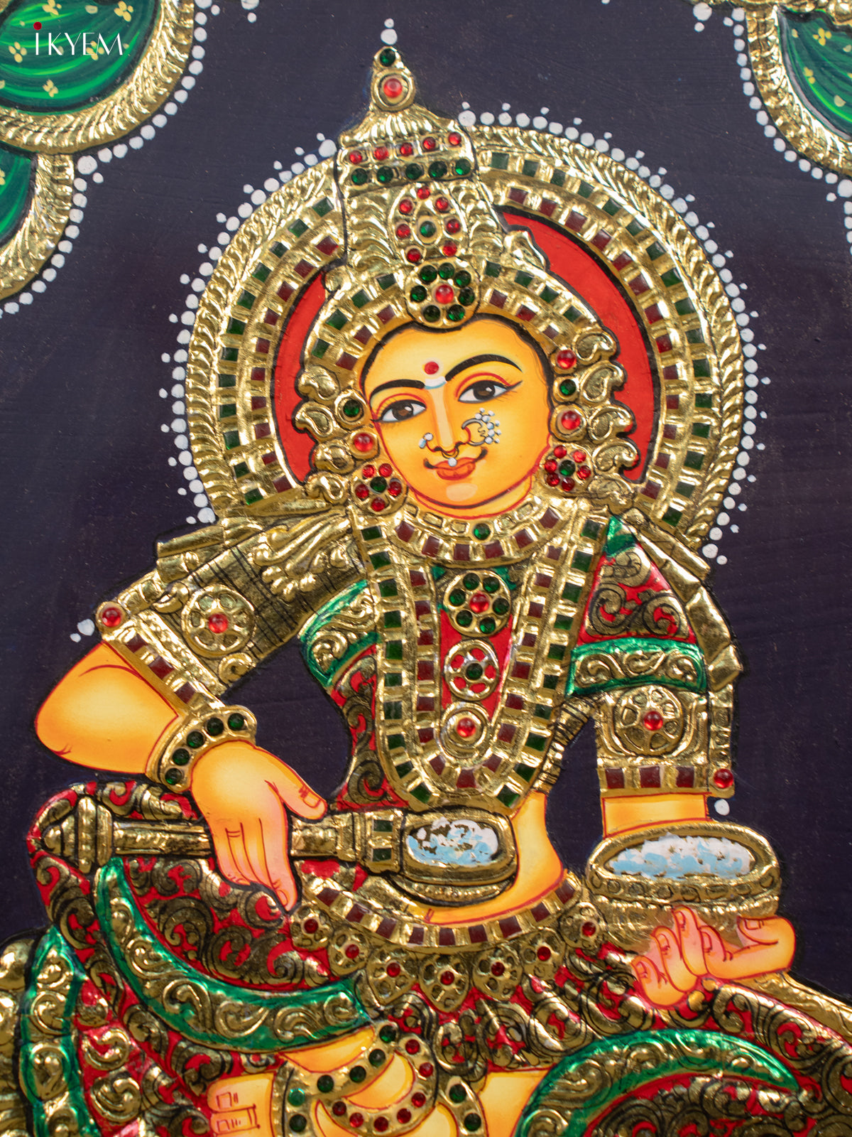 Annapoorani - Tanjore Painting (24x20) - KB01160