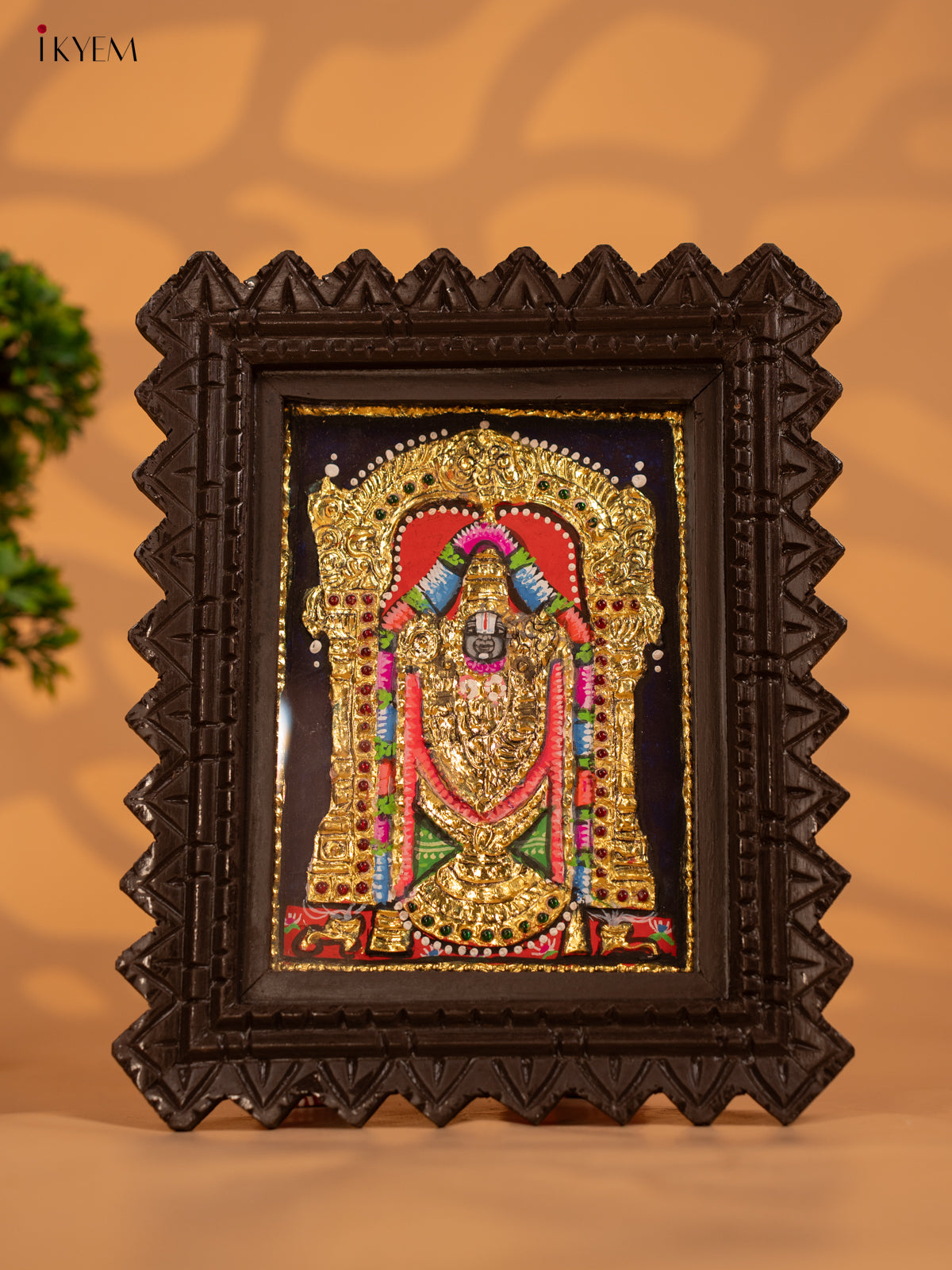 Balaji - Tanjore Painting (9x11) - KB17121