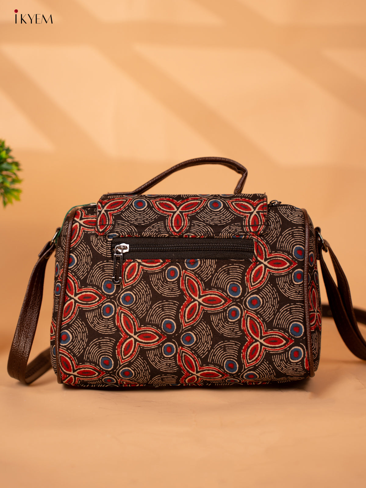 Printed Sling Bag - Floral - KB22134