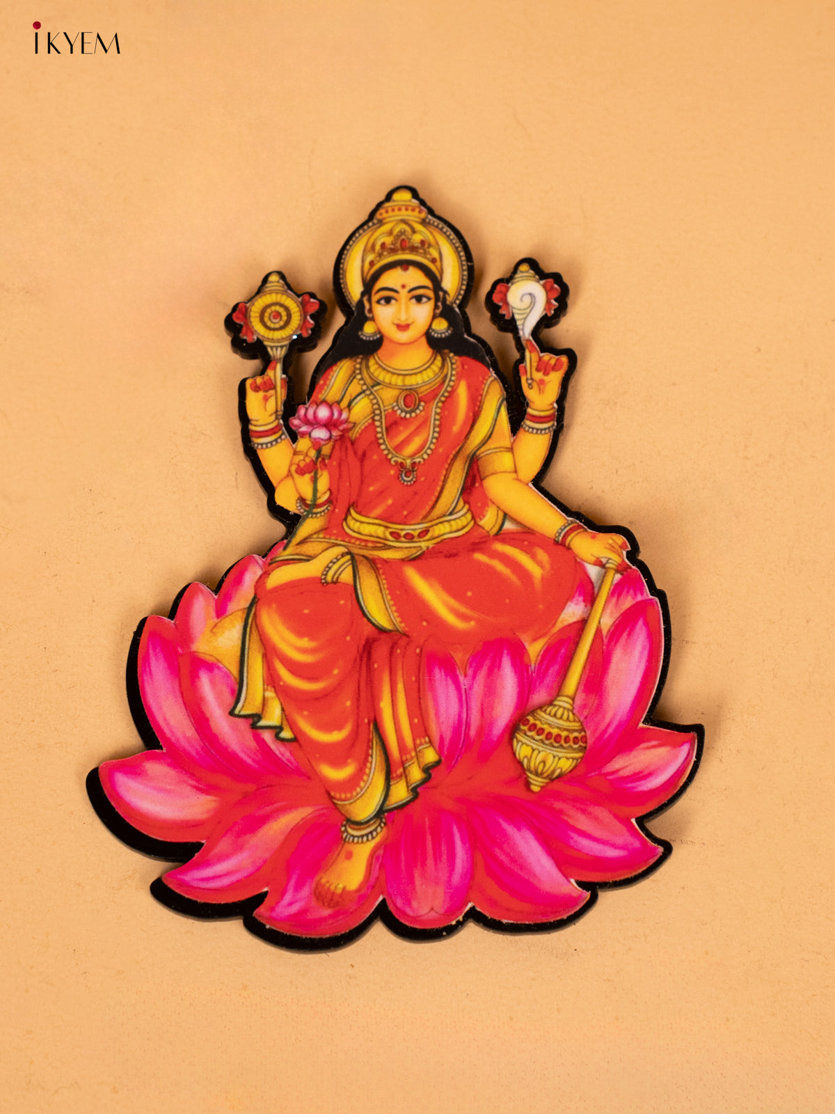ACRYLIC NAVADURGA Printed FRIDGE MAGNET Set -1