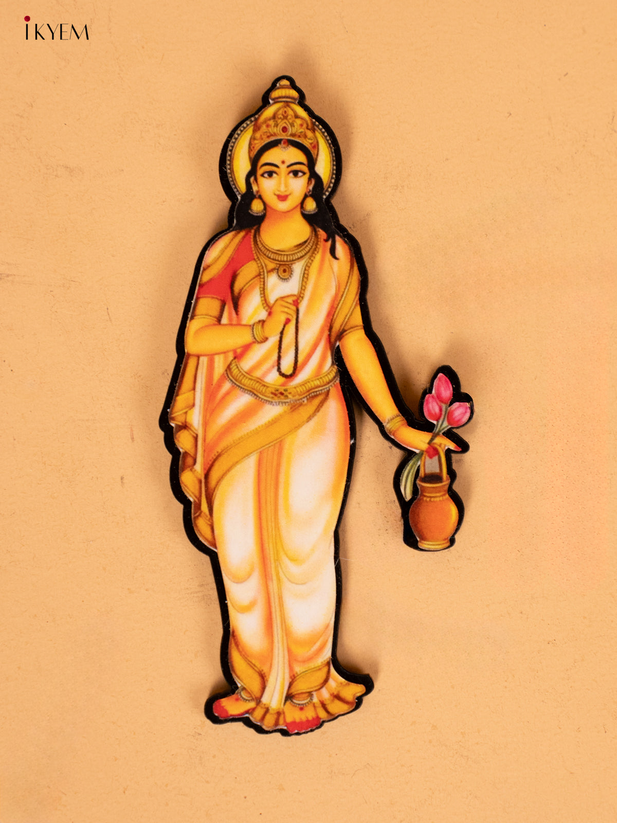 ACRYLIC NAVADURGA Printed FRIDGE MAGNET Set -2