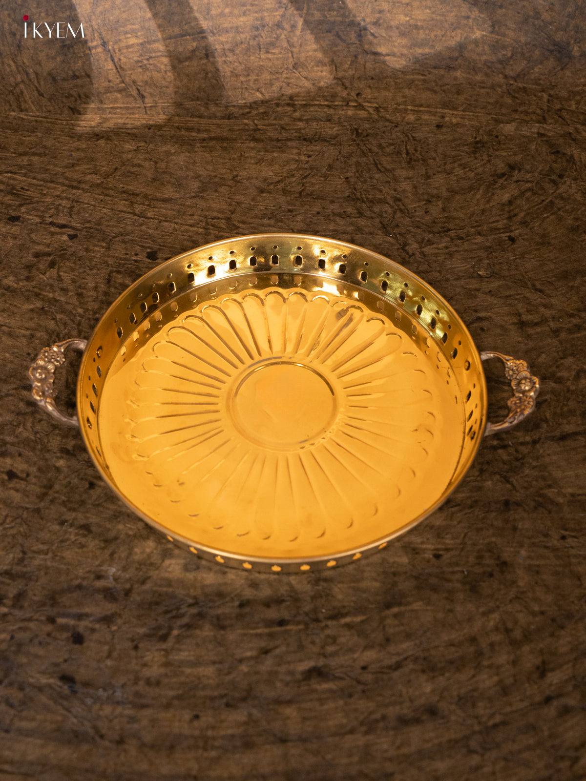 Brass round tray - KC20146