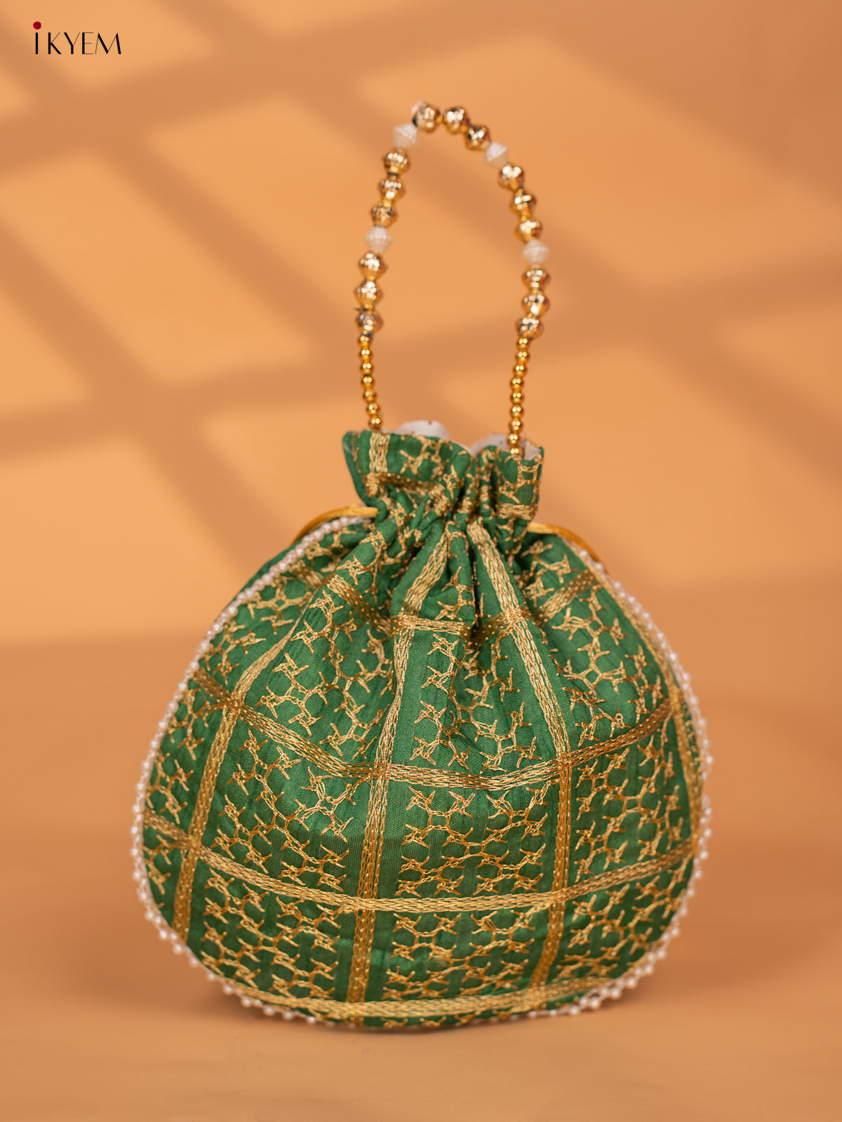 Potli Bag with Golden Zari Work - Return Gift - KC28118