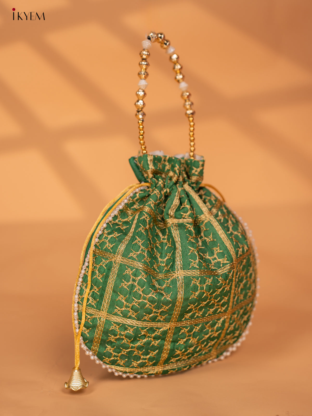 Potli Bag with Golden Zari Work - Return Gift - KC28118